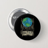 Planet über gewinnbringendes Shirt Naturumweltschü Button (Vorne & Hinten)