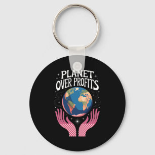 Planet Über Profite Erde Klimawandel Ist Echt T Schlüsselanhänger