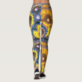 Planet und Supernova Leggings (Rückseite)