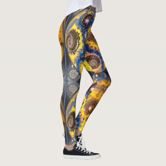 Planet und Supernova Leggings (Rechts)