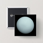 Planet Uranus Button (Vorne & Hinten)