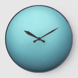 Planet Uranus Große Wanduhr