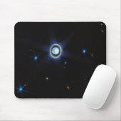 Planet Uranus mit Rings and Moons JWST-Bild Mousepad (Mit Mouse)