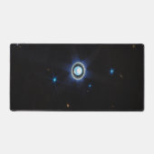 Planet Uranus mit Rings and Moons JWST-Bild Schreibtischunterlage (Vorderseite)