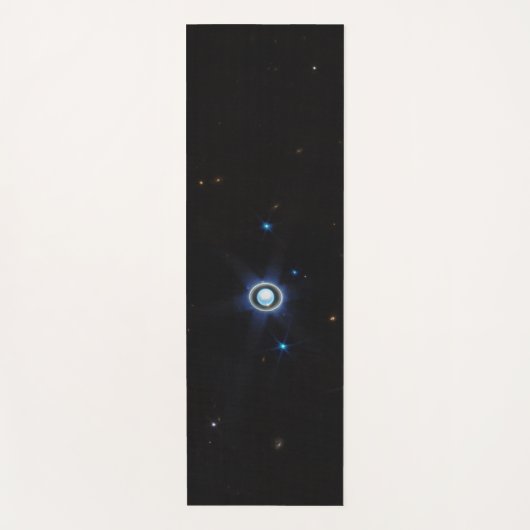 Planet Uranus mit Rings and Moons JWST-Bild Yogamatte (Vorderseite)