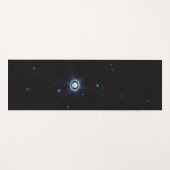 Planet Uranus mit Rings and Moons JWST-Bild Yogamatte (Vorderseite (Horizontal))