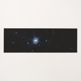 Planet Uranus mit Rings and Moons JWST-Bild Yogamatte
