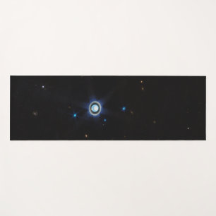 Planet Uranus mit Rings and Moons JWST-Bild Yogamatte