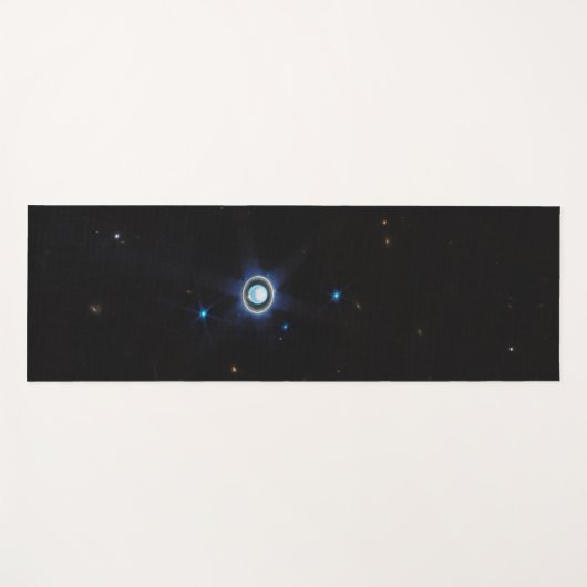 Planet Uranus mit Rings and Moons JWST-Bild Yogamatte (Vorderseite (Horizontal))