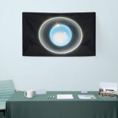 Planet Uranus mit Rings JWST Image Banner (Messeveranstaltung)