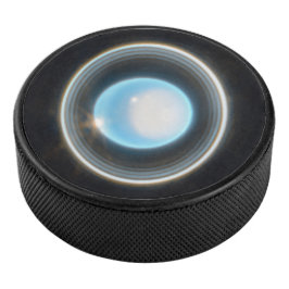 Planet Uranus mit Rings JWST Image Eishockey Puck