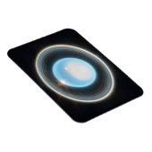 Planet Uranus mit Rings JWST Image Magnet (Rechte Seite)