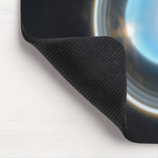 Planet Uranus mit Rings JWST Image Mousepad (Ecke)
