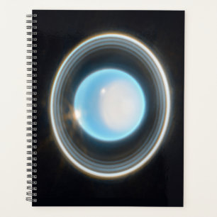 Planet Uranus mit Rings JWST Image Planer