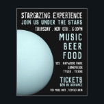 Planet Uranus, Planetarium Eventwerbung Flyer<br><div class="desc">Planet Uranus,  Planetarium Eventwerbung Flyer vom Business Card Store.</div>