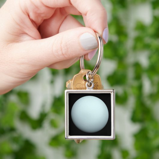 Planet Uranus Schlüsselanhänger (Hand)