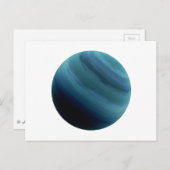 PLANET URANUS (Sonnensystem) ~~ Postkarte (Vorne/Hinten)