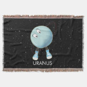 Planet Uranus & Sterne Decke (Vorderseite)