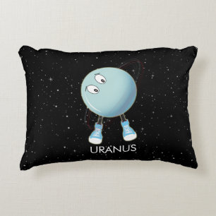 Planet Uranus & Sterne Dekokissen