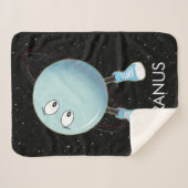 Planet Uranus & Sterne Sherpadecke (Vorderseite (Horizontal))