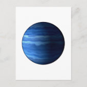 PLANET URANUS v2 (Sonnensystem) ~~ Postkarte (Vorderseite)