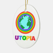 Planet Utopia Keramikornament (Links)