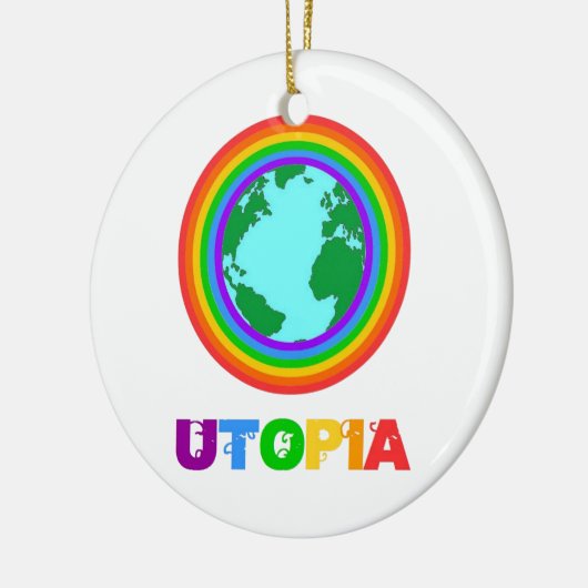 Planet Utopia Keramikornament (Links)