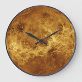 Planet Venus Große Wanduhr