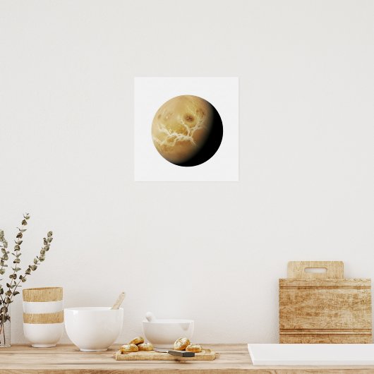 Planet Venus Poster (Küche)