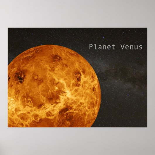 Planet Venus Poster (Vorne)
