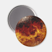 Planet Venus Sonnensystem Magnet (Vorderseite/Rückseite)
