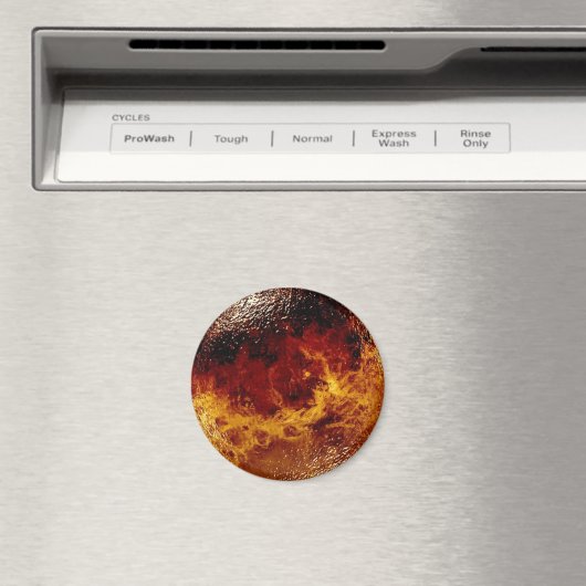 Planet Venus Sonnensystem Magnet (In Situ (Geschirrspüler))
