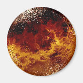Planet Venus Sonnensystem Magnet (Vorne)