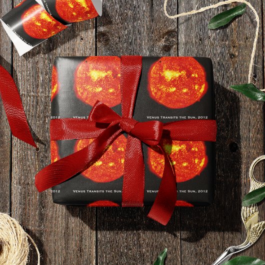 Planet Venus überträgt die Sonne, Hi-Res Geschenkpapier