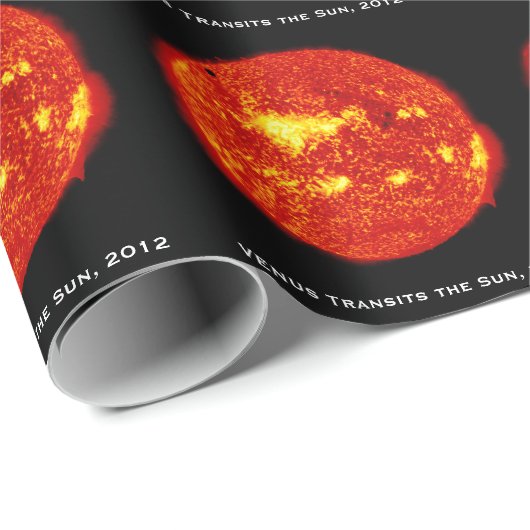 Planet Venus überträgt die Sonne, Hi-Res Geschenkpapier (Rolleneckpunkt)