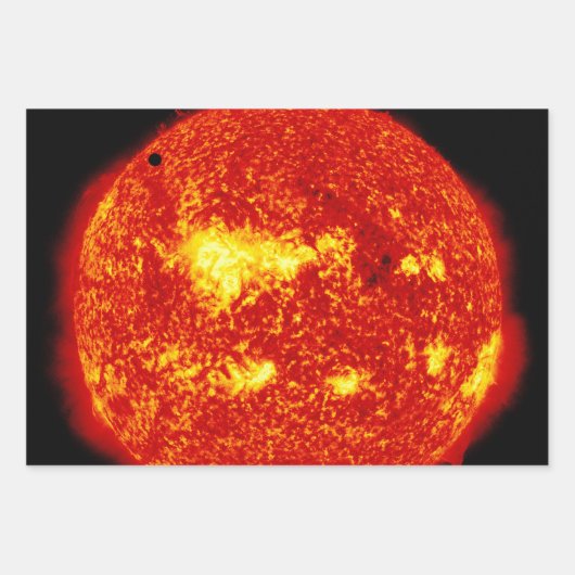 Planet Venus überträgt die Sonne, Hi-Res Geschenkpapier Set (Vorderseite 2)