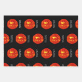 Planet Venus überträgt die Sonne, Hi-Res Geschenkpapier Set (Vorderseite)