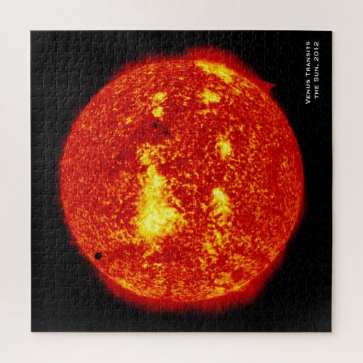 Planet Venus überträgt die Sonne, Hi-Res Puzzle (Vertikal)