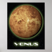 Planet Venus Wall Art Poster (Vorne)