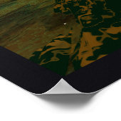 Planet-Vulkanwelt Poster (Ecke)