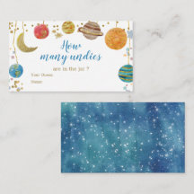 Planet WeltraumBaby-Dusche wie viele Unds