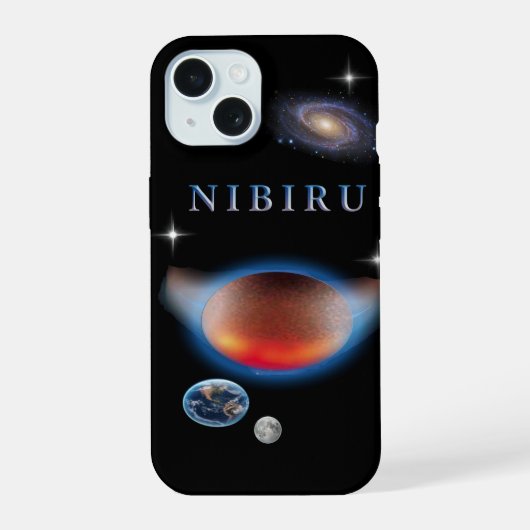 Planet X Nibiru iPhone 15 Hülle (Rückseite)