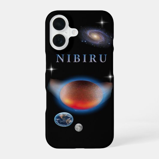 Planet X Nibiru iPhone 16 Hülle (Rückseite)