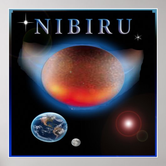 Planet X Nibiru Poster (Vorne)