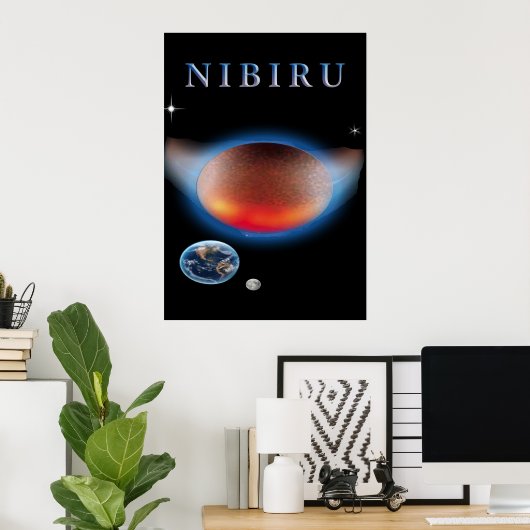 Planet X Nibiru Poster (Heimbüro)