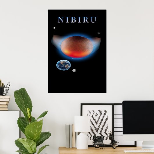Planet X Nibiru Poster (Heimbüro)