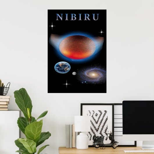 Planet X Nibiru Poster (Heimbüro)