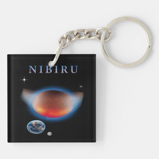 Planet X Nibiru Schlüsselanhänger (Rückseite)