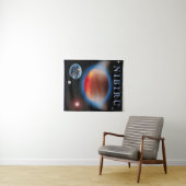 Planet X Nibiru Wandteppich (Beispiel (Horizontal))