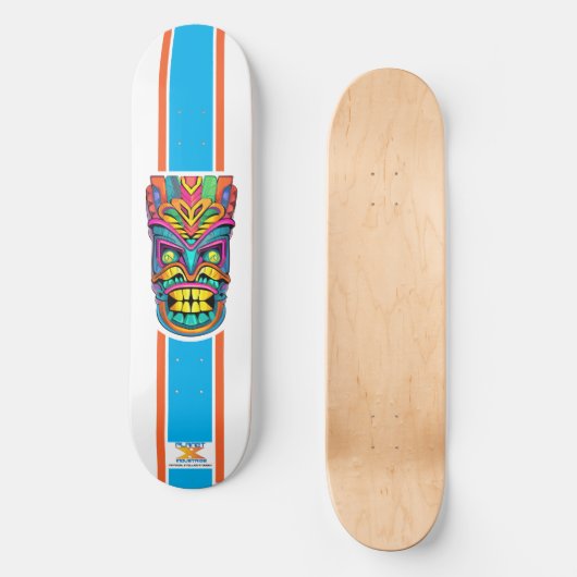 Planet X Tiki King 01 Skateboard (Vorderseite)